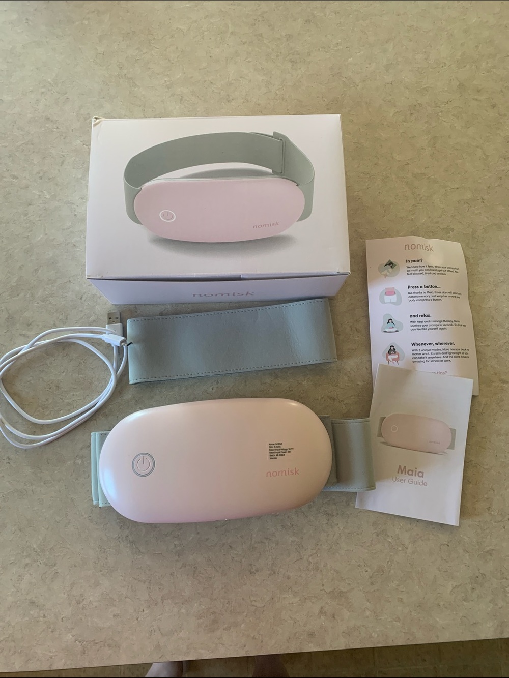 Nomisk Maia - Heat & Massage Therapy for Menstrual Periods